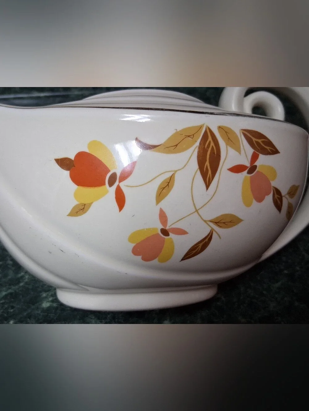 Vintage Hall China Autumn Leaf 